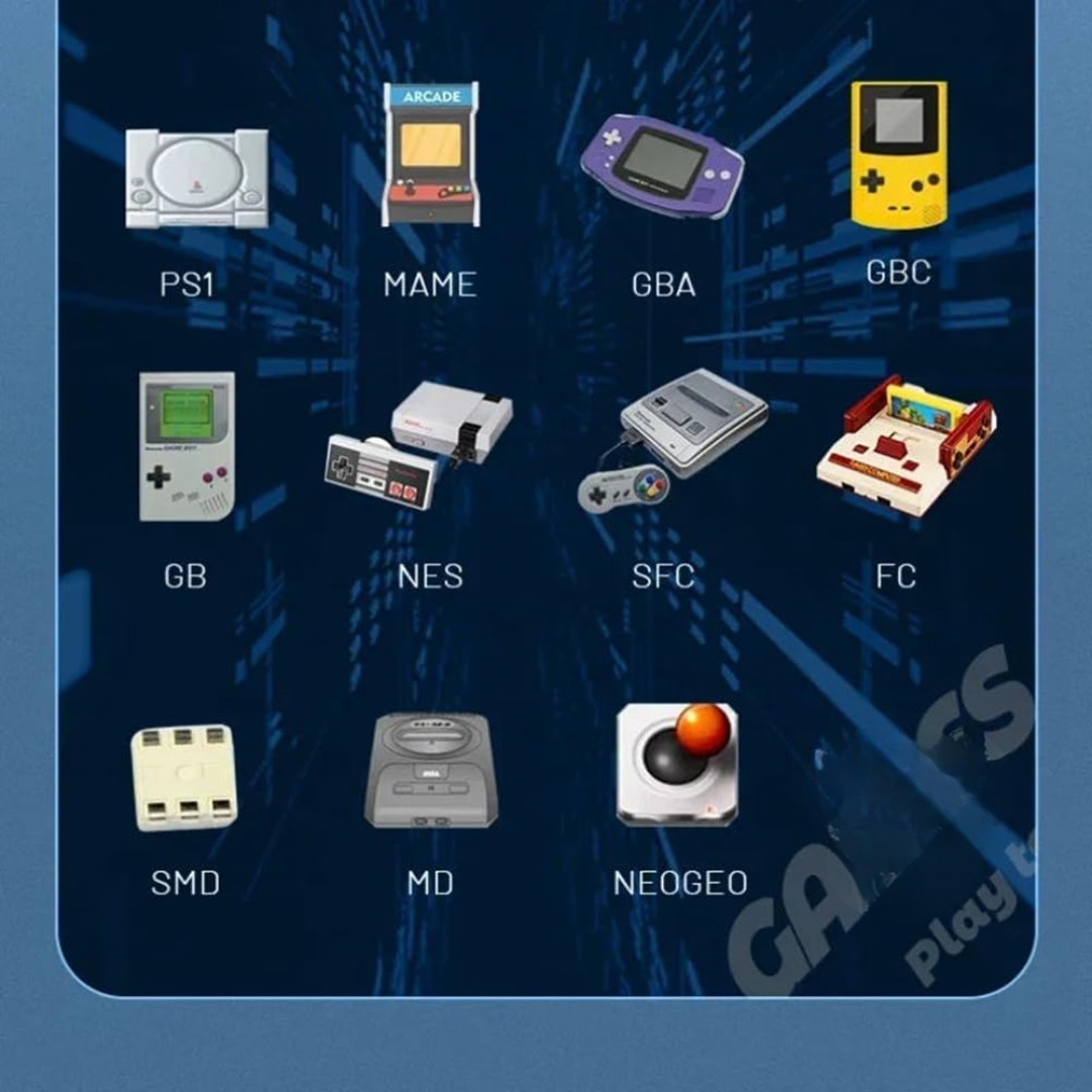 Nostix +20K Jeux en Une Seule Console